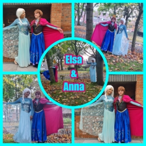Else & Anna - Princess Hire - JK Bouncy Castles